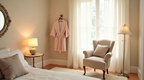 Trouver le meilleur peignoir court femme pour vos moments cocooning