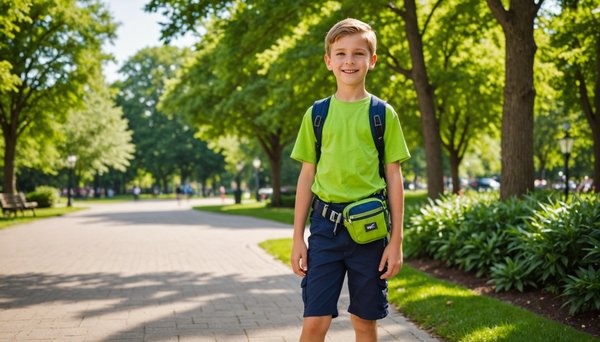 Le sac banane pour enfant garçon : style et praticité au quotidien